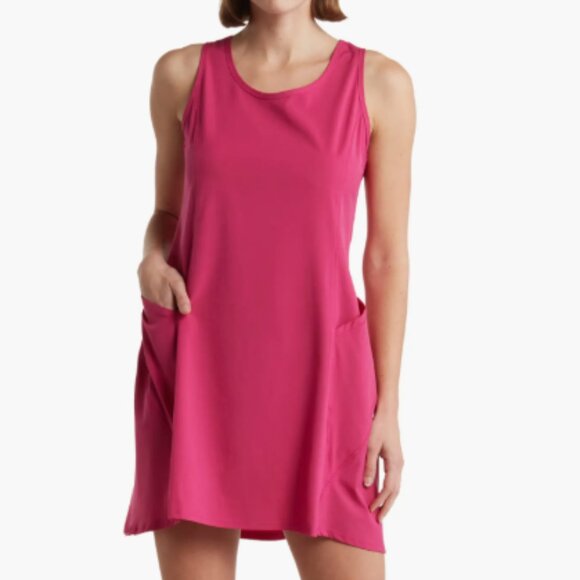 MARIKA Jadelyn Active Dress FESTIVAL FUCHSIA, Size Large - Picture 2 of 4